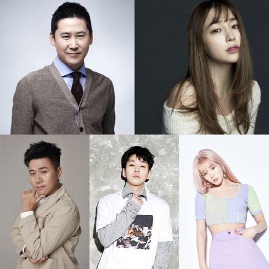 신동엽 이민정 김종민 딘딘 승희 <SM C&C, 엠에스팀엔터테인먼트, KYT엔터테인먼트, D&D코퍼레이션, WM엔터테인먼트 제공>